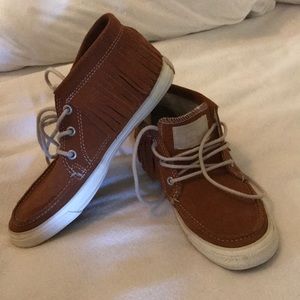 Converse boho suede fringe size 5
